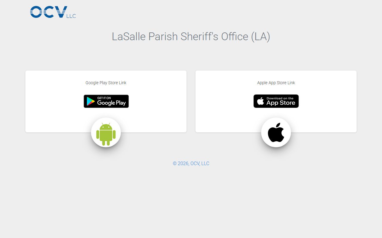 LaSalle Parish arrest records Sheriff app share page